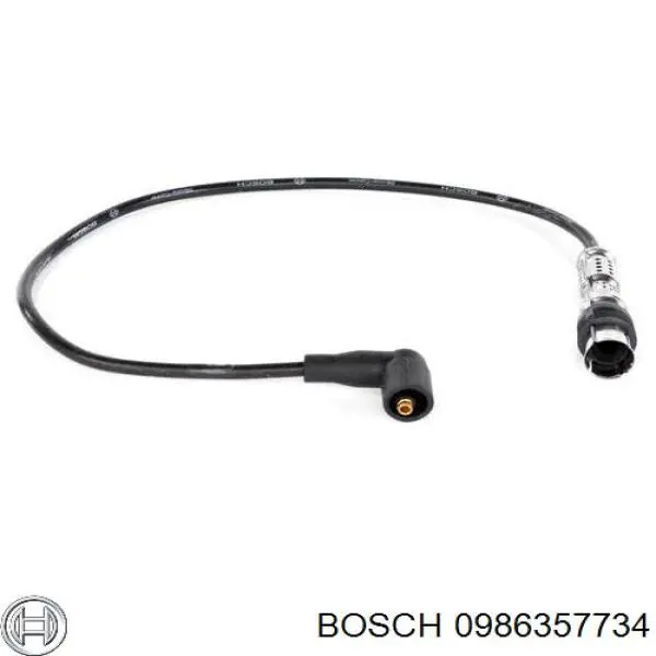 0986357734 Bosch Провода высоковольтные