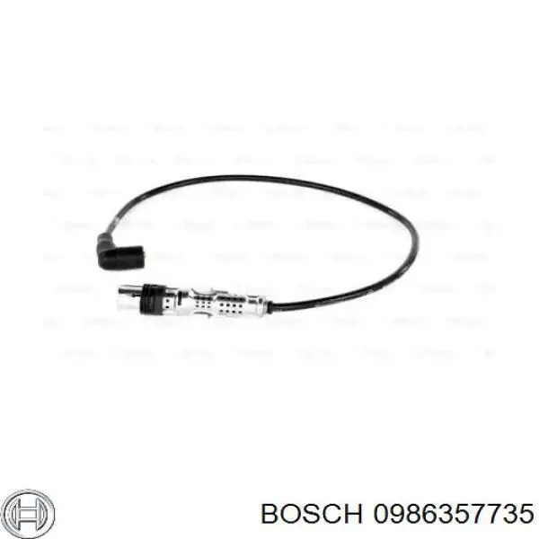 Провода зажигания Bosch 0986357735 цена, от 727.19 UAH