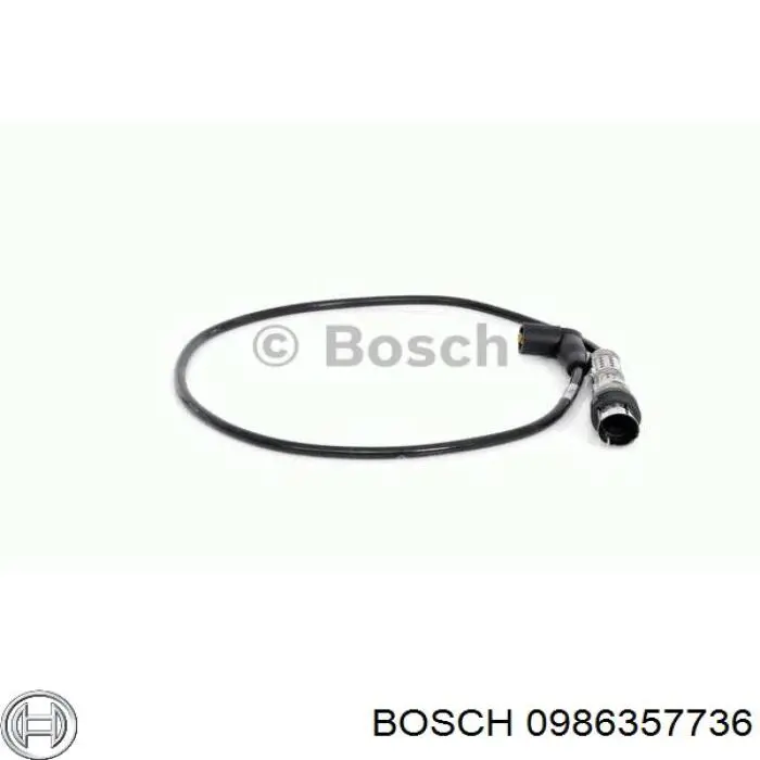 Провод высоковольтный, цилиндр №1 Bosch 0986357736