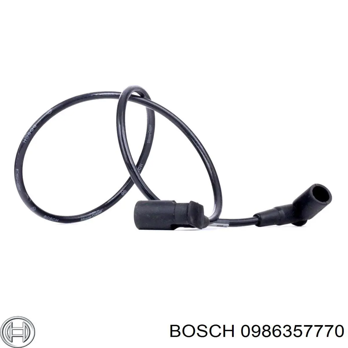 0986357770 Bosch fio central de alta voltagem