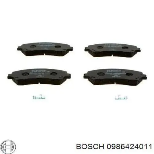 Колодки Bosch 0986424011 цена, от 30.49 USD