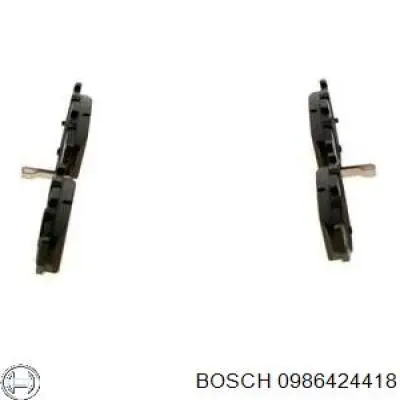 Колодки гальмові задні, дискові 0986424418 Bosch