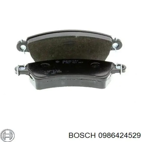 Передние тормозные колодки 0986424529 Bosch