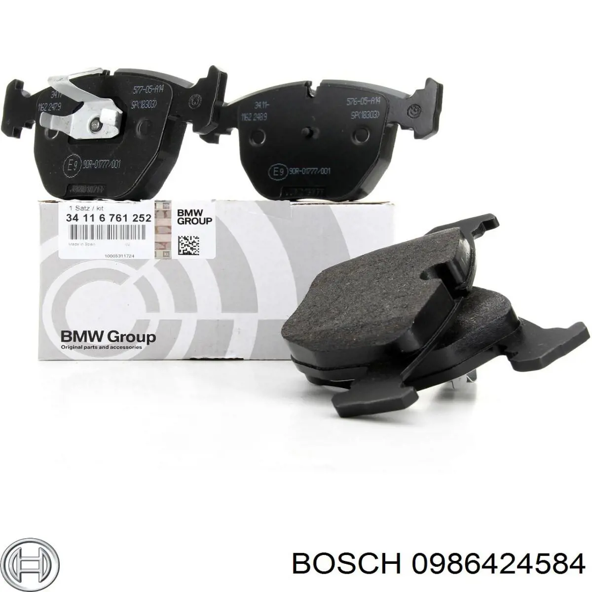 Колодки Bosch 0986424584 цена, от 26.72 USD