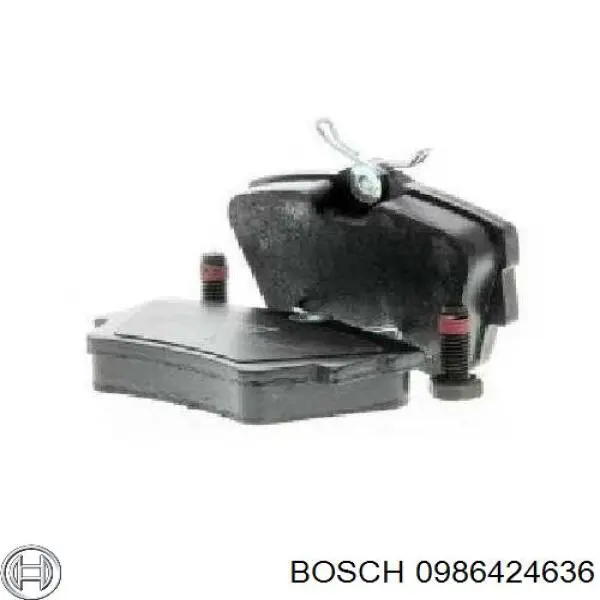 Колодки Bosch 0986424636 цена, от 19.19 USD