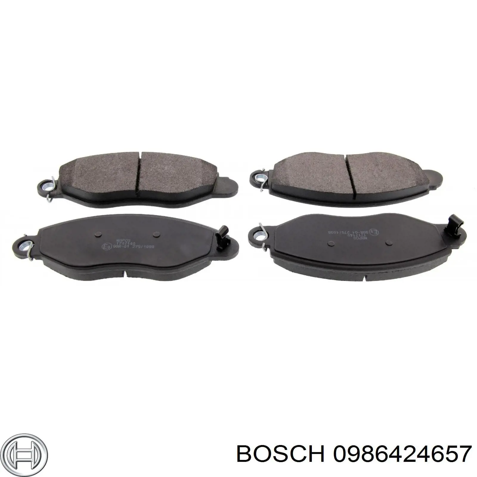 Колодки Bosch 0986424657 цена, от 26.11 USD