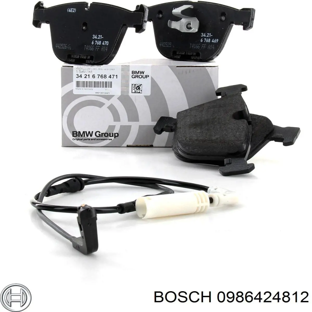 Колодки дисковые  Bosch 0986424812 цена, от 43.77 USD