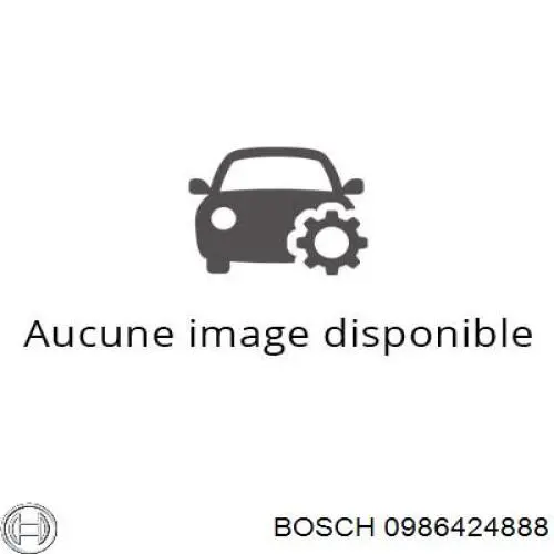 0986424888 Bosch sapatas do freio dianteiras de disco
