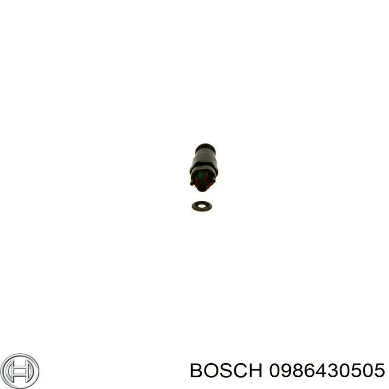 0986430505 Bosch pulverizador de diesel do injetor