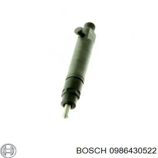 Форсунка впрыска топлива 0986430522 Bosch