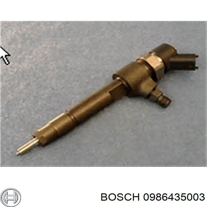 0 986 435 003 Bosch injetor de injeção de combustível