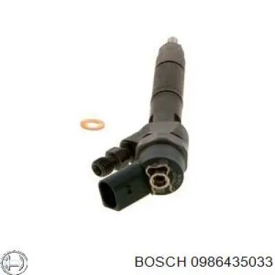 0986435033 Bosch injetor de injeção de combustível