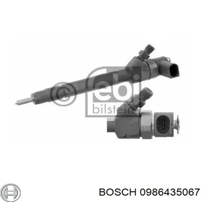 0986435067 Bosch форсунки