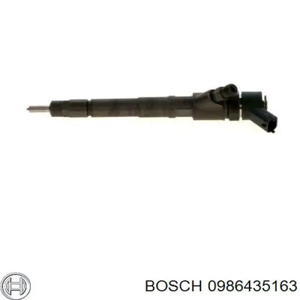 0 986 435 163 Bosch injetor de injeção de combustível