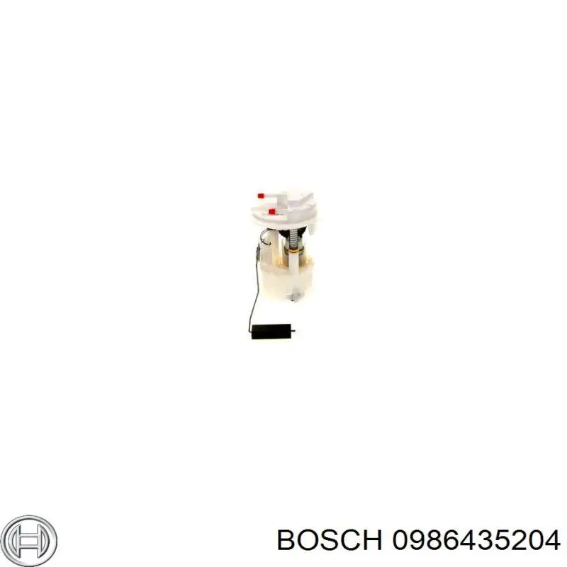 0 986 435 204 Bosch injetor de injeção de combustível