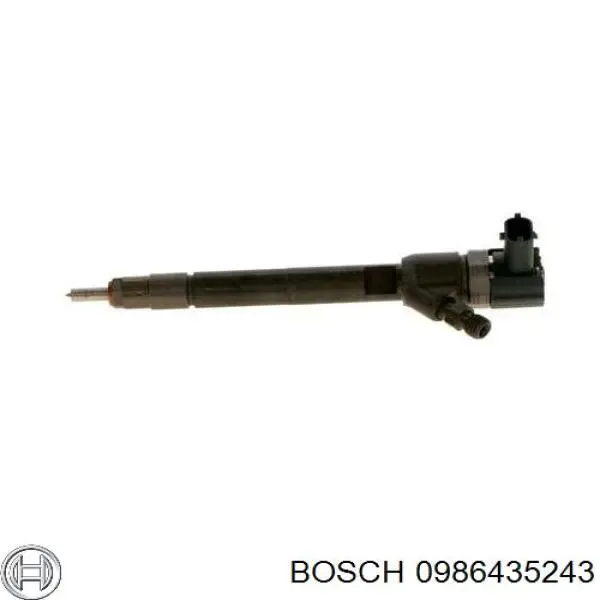0986435243 Bosch injetor de injeção de combustível