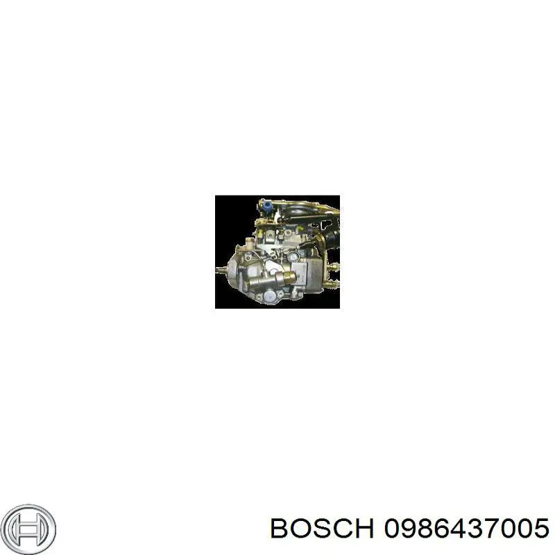 Bomba de alta presión 0986437005 Bosch