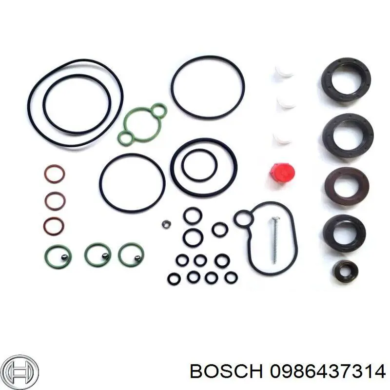 Compre 0986437314 Bosch Bomba de combustível de pressão alta