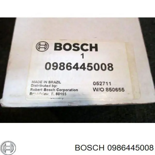 Насос/форсунка Bosch 0986445008