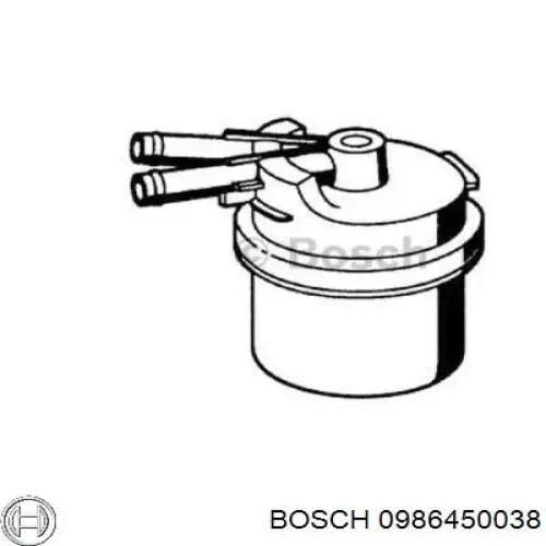0986450038 Bosch топливный фильтр