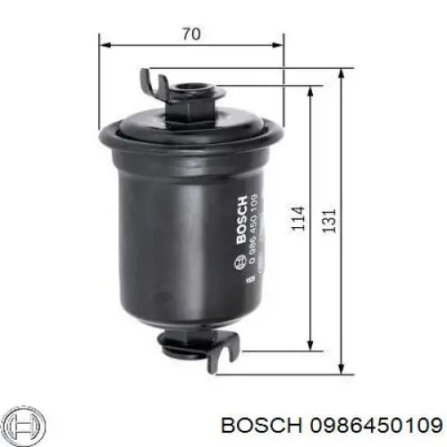 0986450109 Bosch топливный фильтр