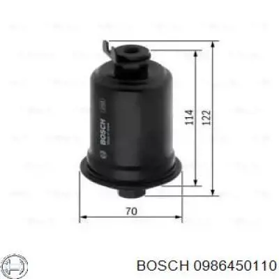 0 986 450 110 Bosch топливный фильтр