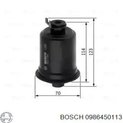 0986450113 Bosch топливный фильтр