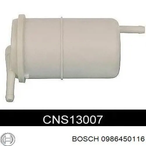 Топливный фильтр 0986450116 Bosch