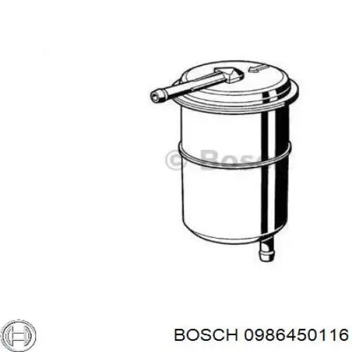 0986450116 Bosch топливный фильтр