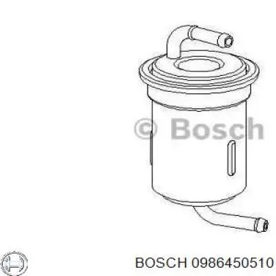 0986450510 Bosch топливный фильтр