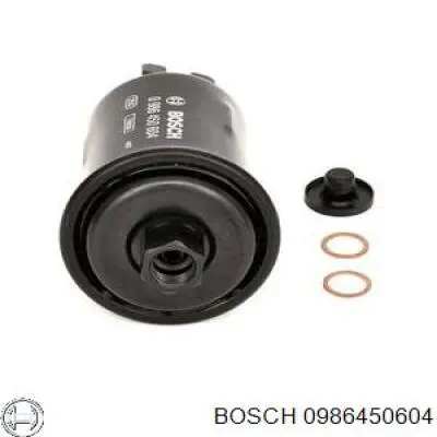 Filtro combustible 0986450604 Bosch