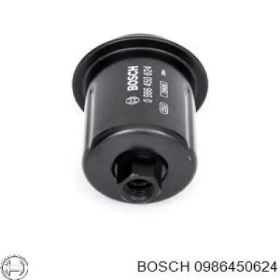 Фильтр топливный Bosch 0986450624