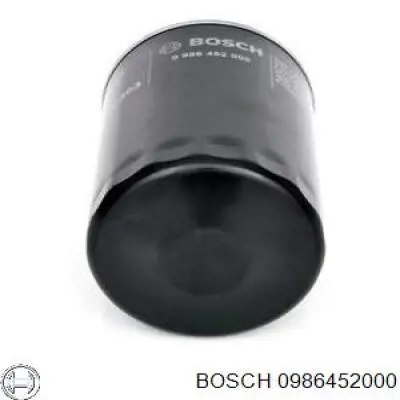 Фільтр масляний 0986452000 Bosch
