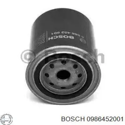 0 986 452 001 Bosch масляный фильтр