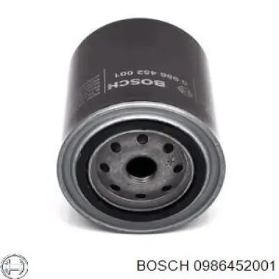 Фільтр масляний 0986452001 Bosch