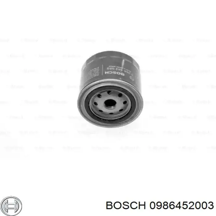 0986452003 Bosch масляный фильтр