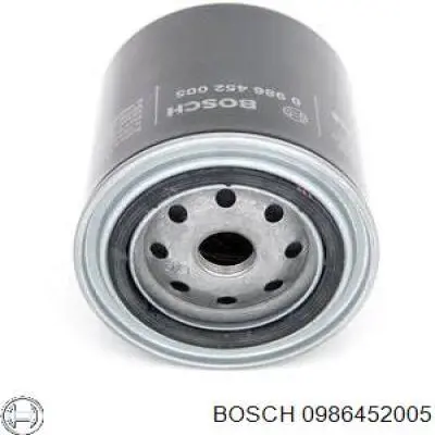 Filtro de aceite 0986452005 Bosch