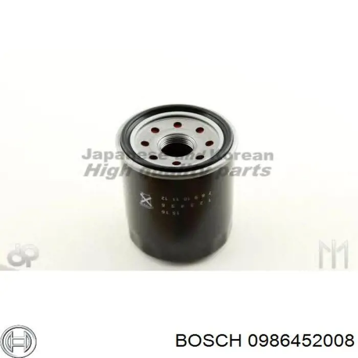 0986452008 Bosch Масляный фильтр двигателя