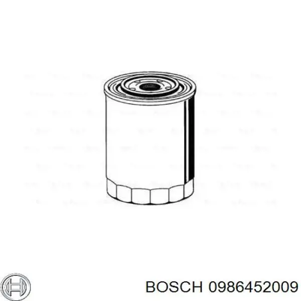 Масляный фильтр 0986452009 Bosch