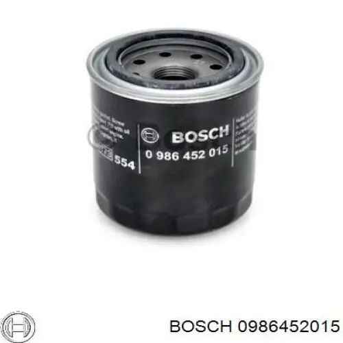 0986452015 Bosch масляный фильтр