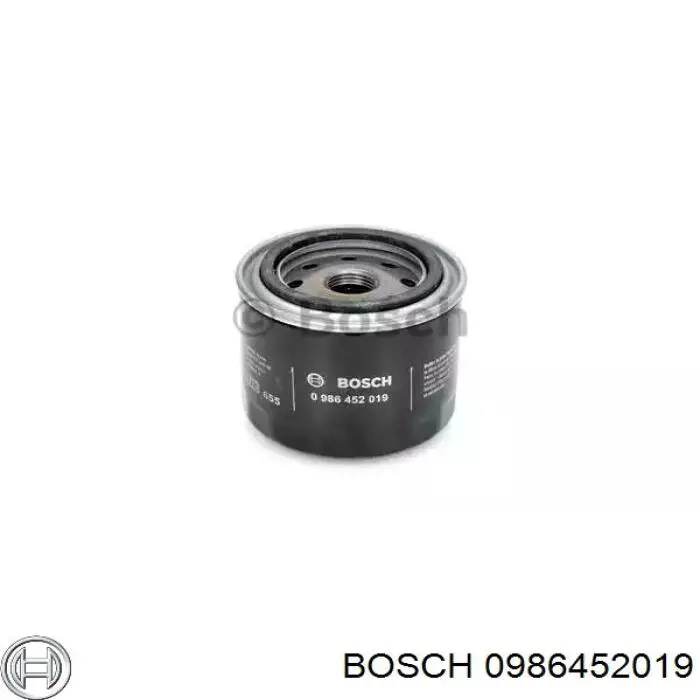 0986452019 Bosch масляный фильтр