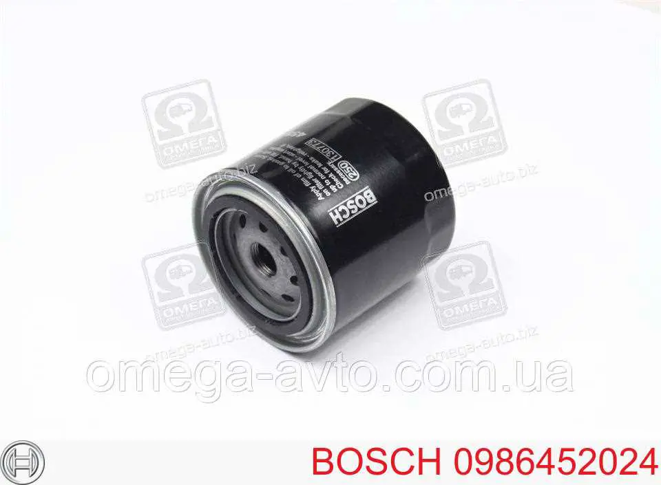 0 986 452 024 Bosch масляный фильтр