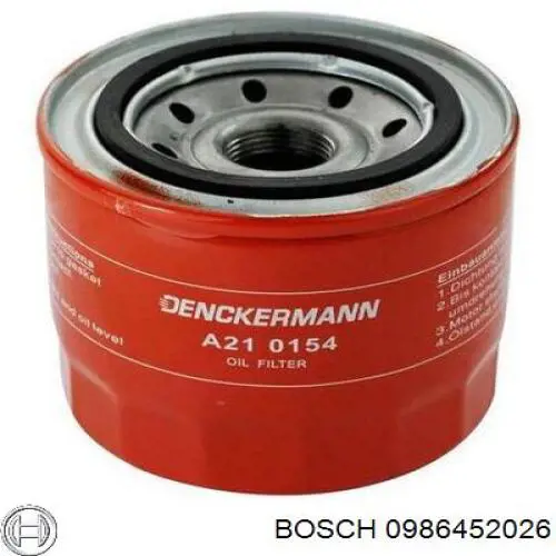 Масляный фильтр 0986452026 Bosch