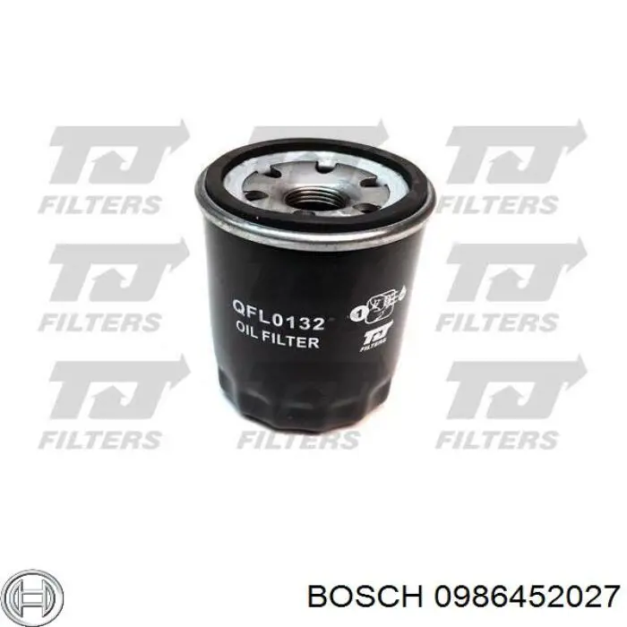 Фильтр масла Bosch 0986452027