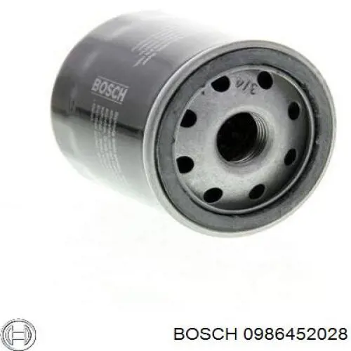 Filtro de aceite 0986452028 Bosch