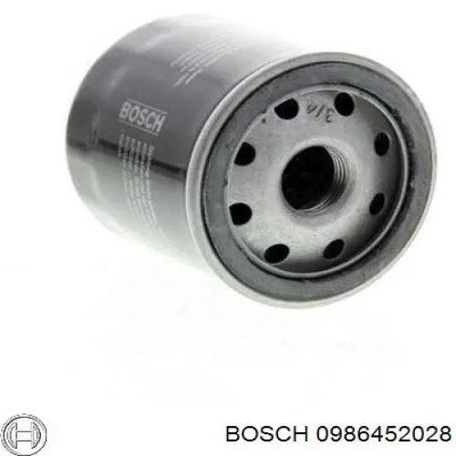 Фільтр масляний 0986452028 Bosch