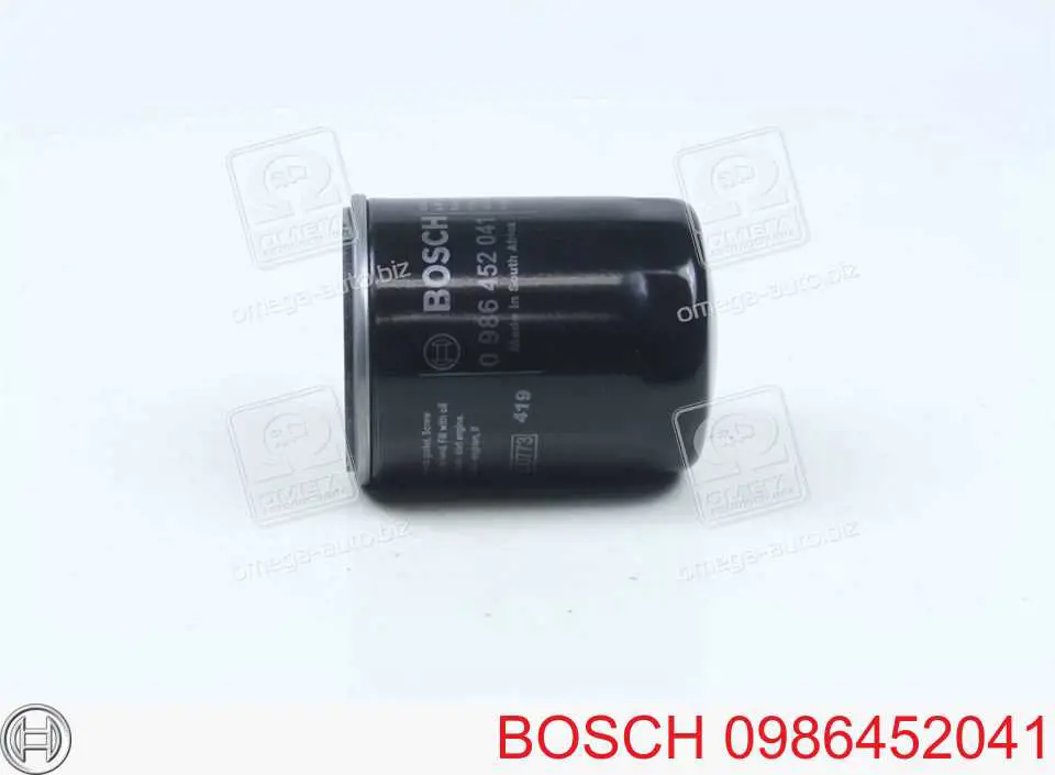 0986452041 Bosch масляный фильтр