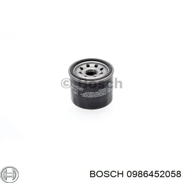 Фільтр масляний 0986452058 Bosch