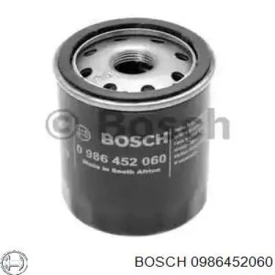 0 986 452 060 Bosch масляный фильтр