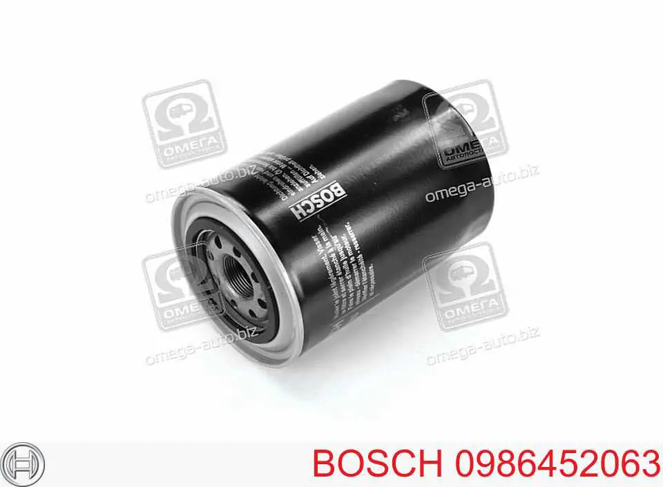 0986452063 Bosch масляный фильтр